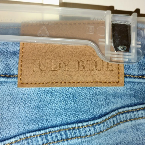 Judy Blue Wide Leg Prewashed Blue Jeans Size 9/29 PLEASE READ - Picture 7 of 13